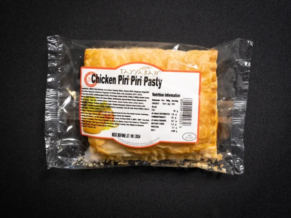 Chicken peri peri pasty