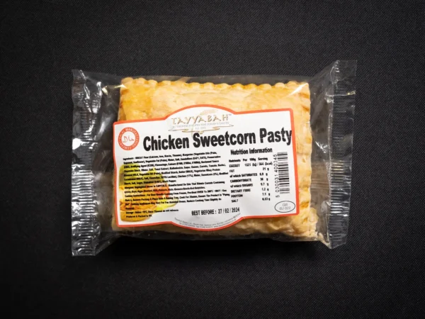 Chicken sweetcorn pasty
